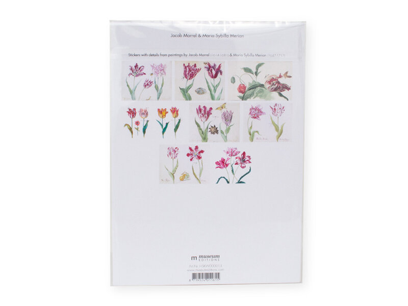 Stickervel, Tulpen