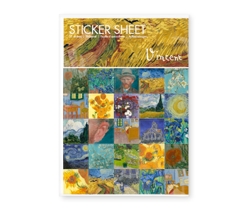 Feuille d'autocollants, Vincent van Gogh