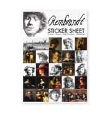 Aufkleberblatt, Rembrandt