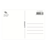 Postkarte, Pfauenfedern