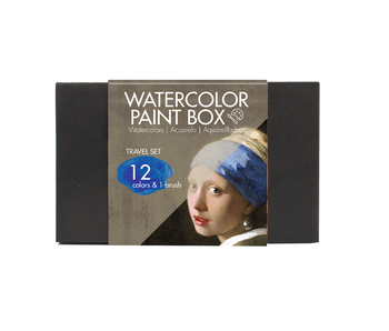 Aquarellset, Vermeer, Mädchen mit einem Perlenohrring