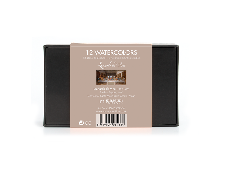 Watercolor set, Leonardo Da Vinci, Last Supper