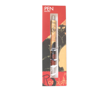 Ballpen in box, Le chat Noir, Theophile Steinlen