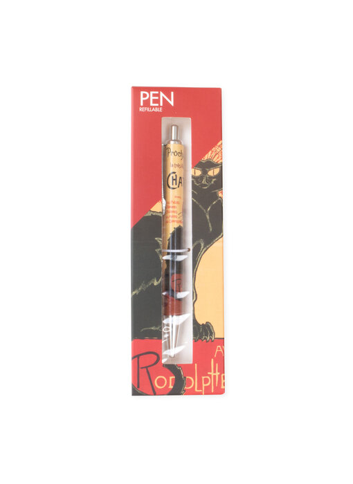 Ballpen in box, Le chat Noir, Theophile Steinlen