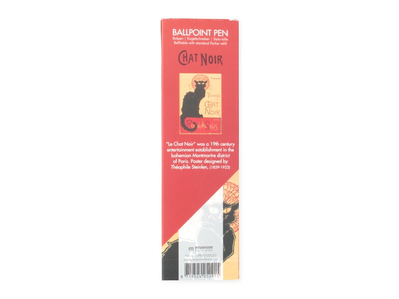 Ballpen in box, Le chat Noir, Steinlen