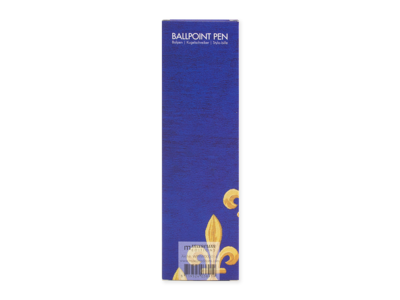 Kugelschreiber in Box, Fleur de Lys