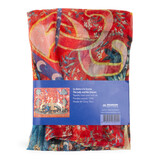 Scarf silk chiffon , 68x68 cm, Tapestry Lady with the Unicorn