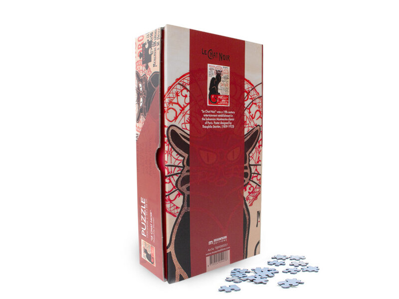 Puzzle, 1000 Teile, Le chat Noir, Theophile Steinlen