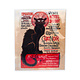 Chiffon de nettoyage, 15x18 cm, Le chat Noir, Theophile Steinlen