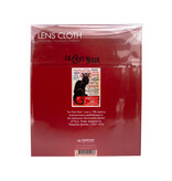 Lens cloth, 15x18 cm, Le chat Noir, Theophile Steinlen