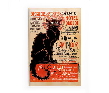 Koelkast magneet, Le chat Noir, Theophile Steinlen