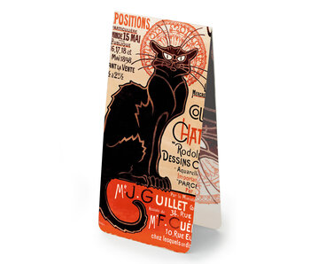Magnetische boekenlegger, Le chat Noir, Theophile Steinlen