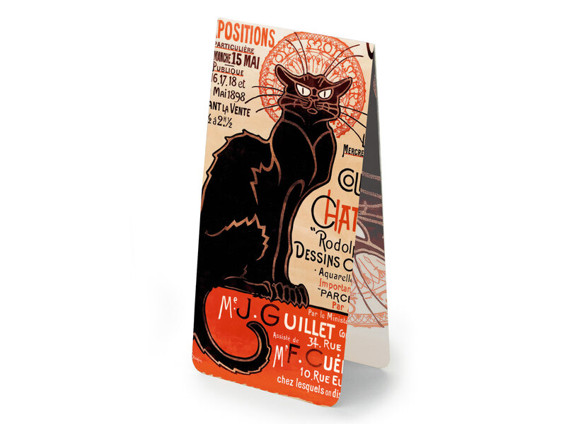 Magnetic Bookmark, Le chat Noir, Theophile Steinlen