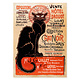 Affiche 50x70, Le chat Noir, Theophile Steinlen