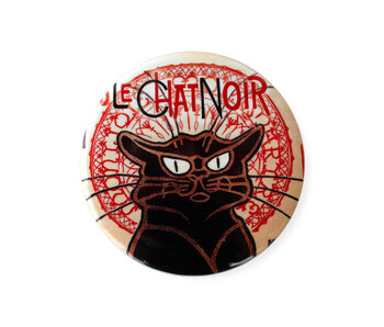 Pocket Mirror W, Ø 80 mm, Le chat Noir, Theophile Steinlen