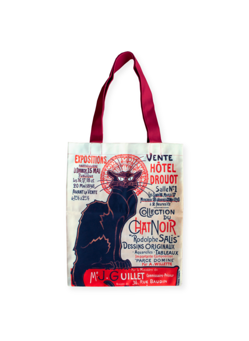 Bolsa de algodón, Le chat Noir, Theophile Steinlen