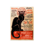 Carte postale, Le chat Noir, Theophile Steinlen