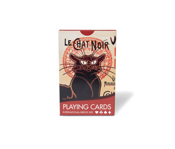 Jugando a las cartas, Le chat Noir, Theophile Steinlen