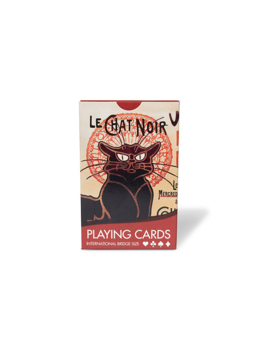 Jugando a las cartas, Le chat Noir, Theophile Steinlen