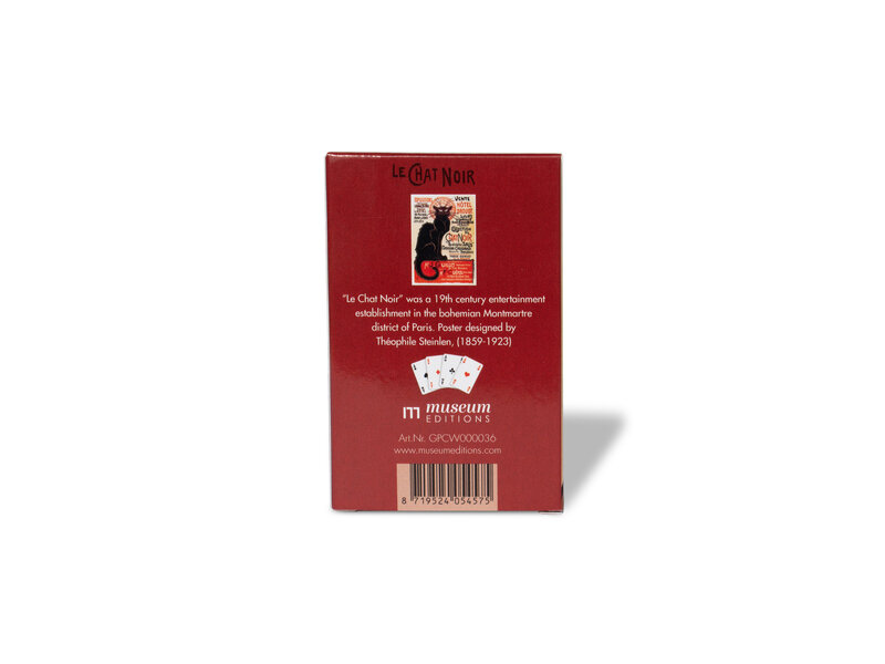 Cartes à jouer, Le chat Noir, Theophile Steinlen