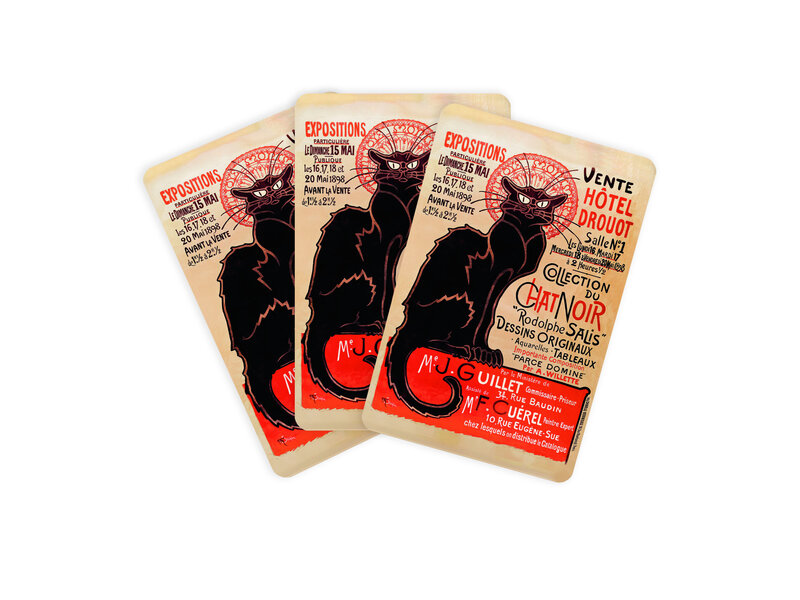 Cartes à jouer, Le chat Noir, Theophile Steinlen