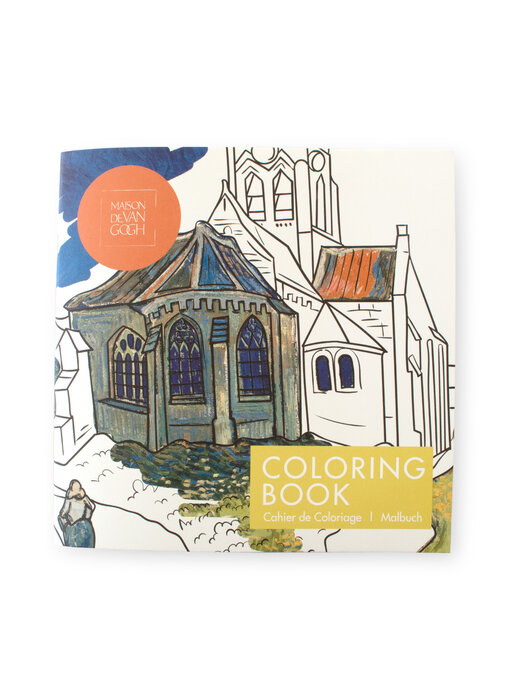 Colouring notebook, Vincent van Gogh  in Auvers-sur-Oise