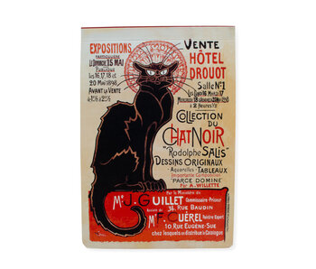 Notepad vierge A6, Le Chat Noir, Steinlen