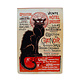 Notepad en blanco A6, Le Chat Noir, Steinlen