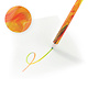 Crayon multicolore - Jaune