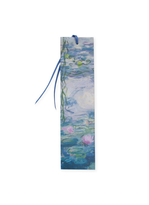 Classical  Lesezeichen, Claude Monet,  Seerosen