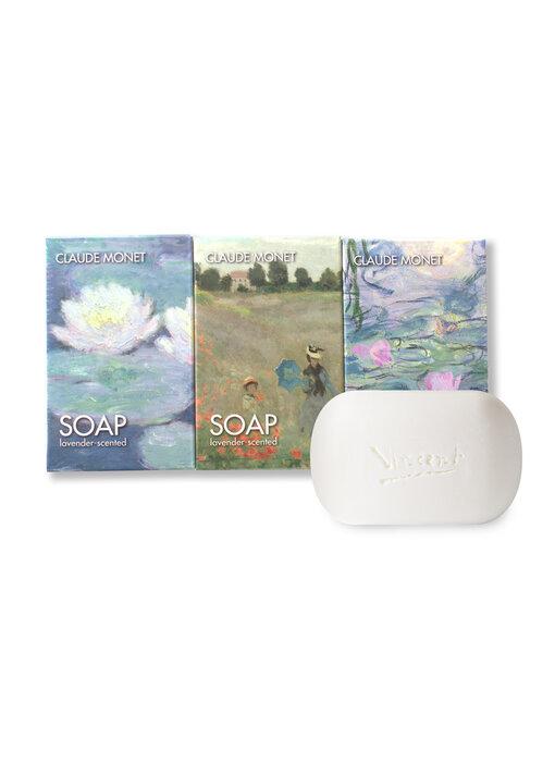 Set of 3 soaps, Masterpieces of Claude Monet