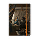 Cuaderno de tapa blanda, A5,  Vermeer,  El arte de la pintura