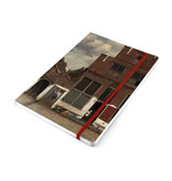 Cuaderno de tapa blanda, A5 , La callecita de  Delft