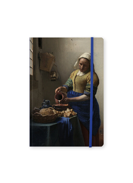 Carnet à couverture souple A5,  Vermeer, la laitière