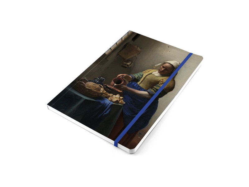 Softcover-Notizbuch, A5, Vermeer, Das Milchmädchen