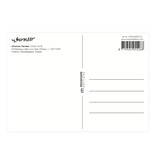 Postkaart , Brieflezend meisje bij open venster