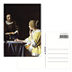 Postcard, 10 x 15 cm,   Lady and Servant, Johannes Vermeer