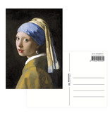 Postkaart , Vermeer, Meisje met de Parel oorbel Postkaart , Vermeer, Meisje met de Parel oorbel