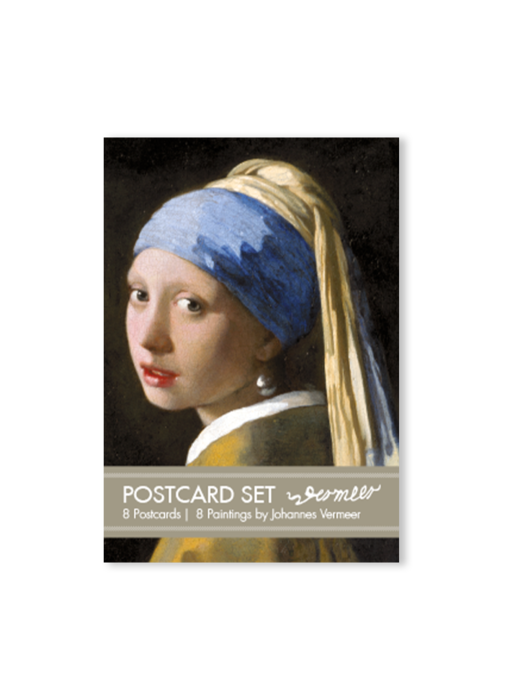 Pochette de cartes postales,   lot de 8 cartes postales,  Johannes Vermeer