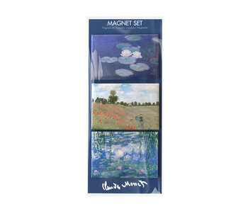 Kühlschrankmagnete, 3er Set,  Claude Monet