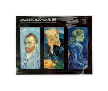 Set van 3 Magnetische boekenleggers, Maison de van Gogh, Portretten