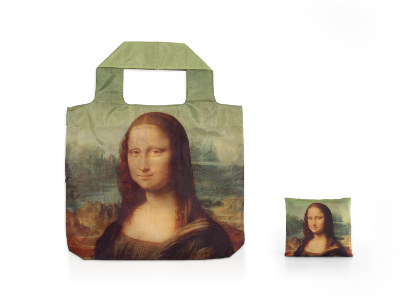 Faltbarer Shopper LF, Mona Lisa, Leonardo Da Vinci
