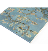 Bloc-notes vierge A6,  fleur d'amandier, Vincent van Gogh