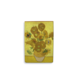 Blanco notitieblok A6, Zonnebloemen, Vincent van Gogh