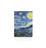 Bloc-notes vierge A6, Nuit Étoilée, Vincent van Gogh