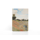Leeres notepad A6, Claude Monet, Mohnfeld