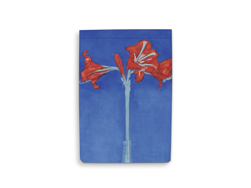 Blanco notitieblok A6, Piet Mondriaan, Amaryllis