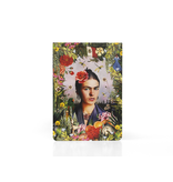 Blanco notitieblok A6, geïnspireerd op Frida Kahlo