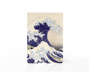Notepad vierge A6, Hokusai, La grande vague