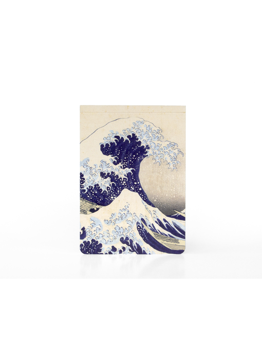 Notepad vierge A6, Hokusai, La grande vague